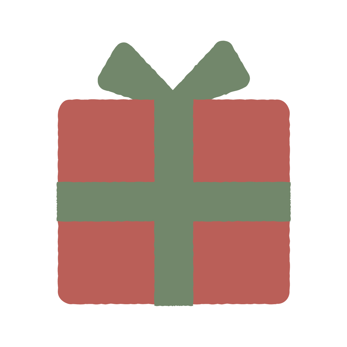 クリスマスプレゼントのイラスト