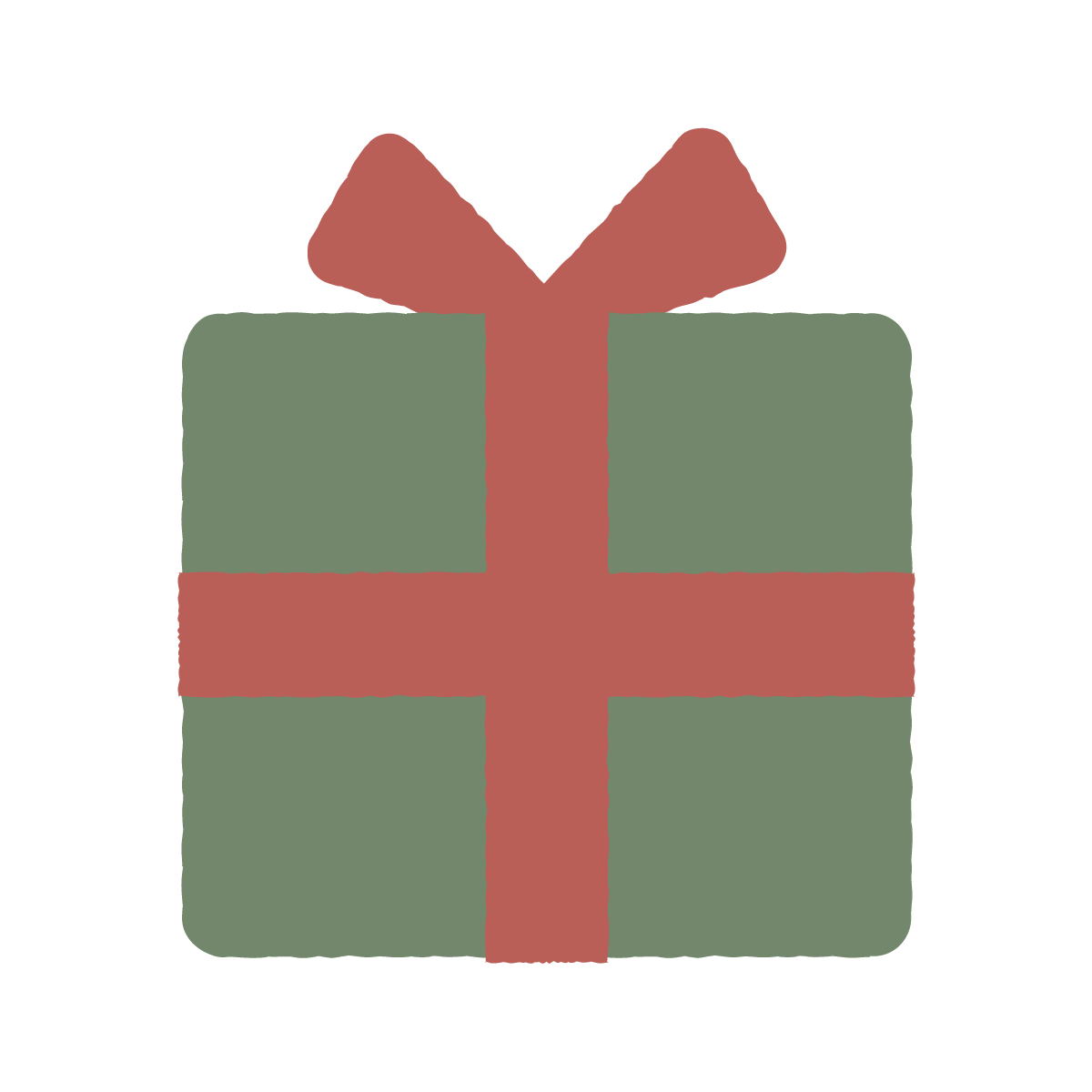 クリスマスプレゼントのイラスト