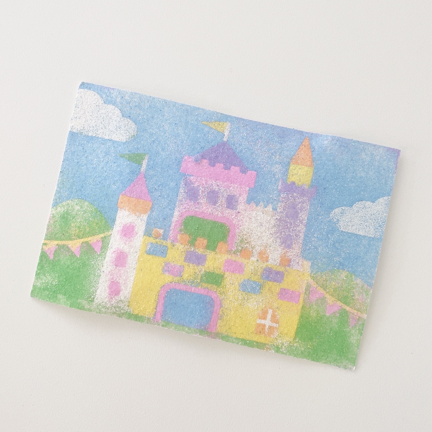 ダイソーのカラフル砂絵セット